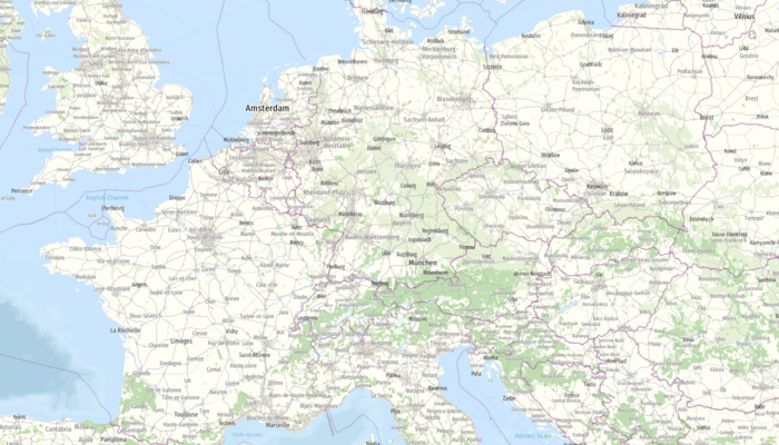 Bild "onmaps-Karte, OSM Europa, Layout Dezent"